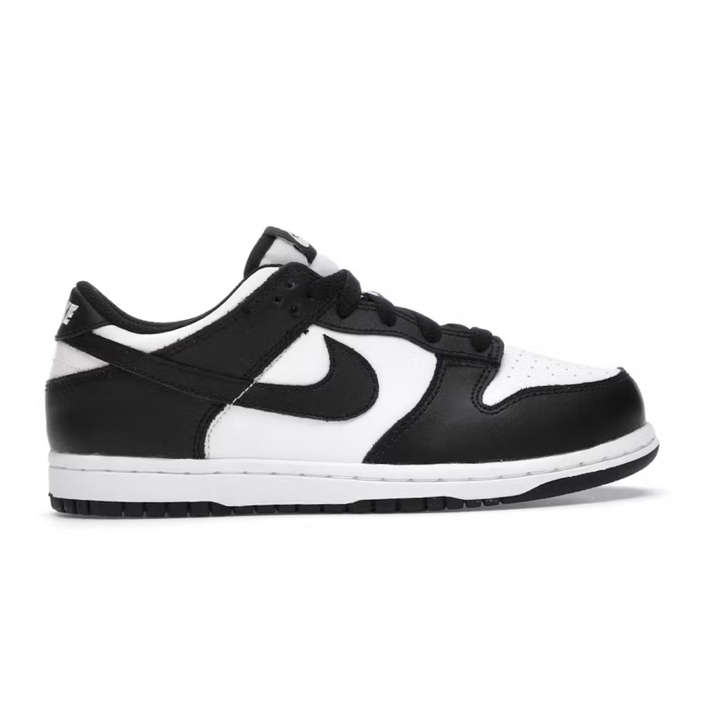 Size 1.5Y - Nike Dunk Low Panda Preschool 2024 Authentic Black/White - Brand New
